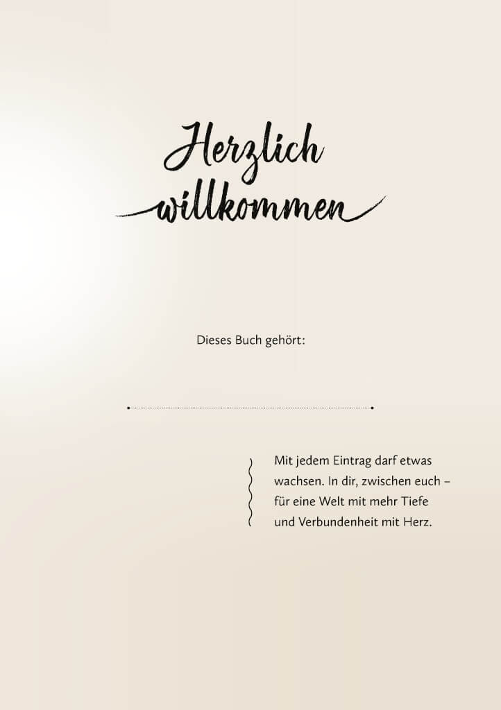 Herzensverbindungen Das Freundebuch für Erwachsene