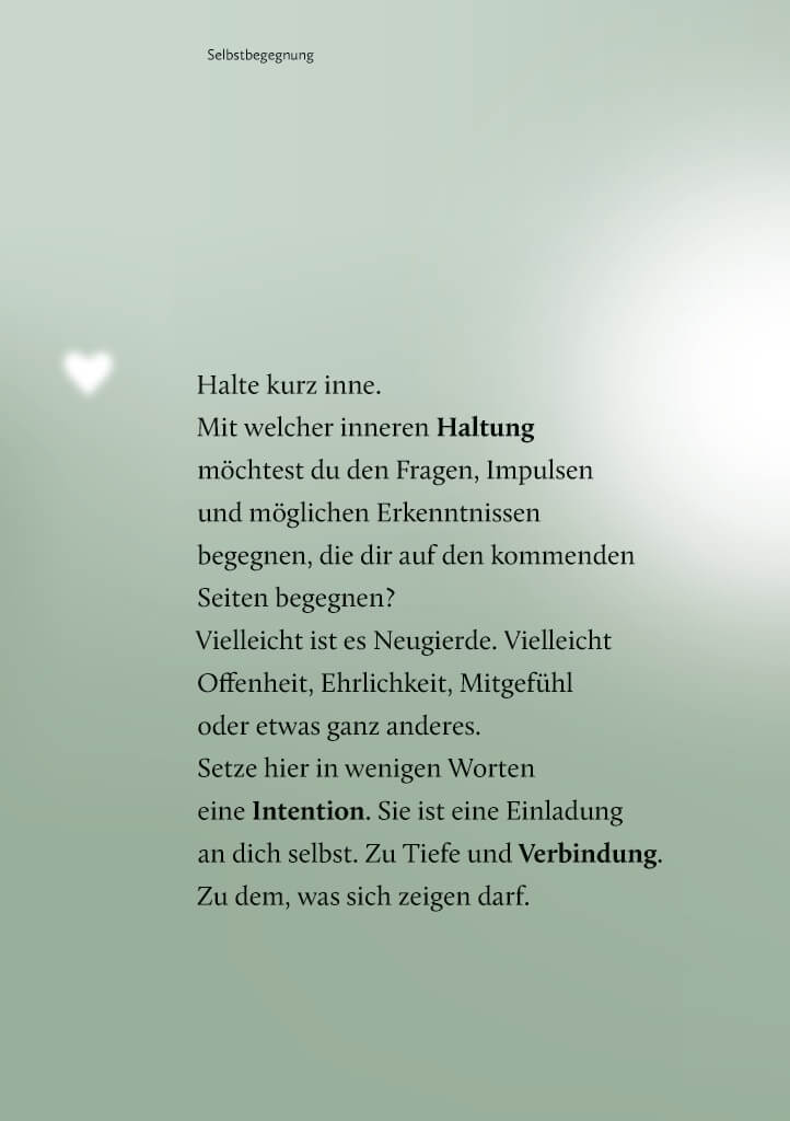 Herzensverbindungen Innenteil Selbstbegegnung