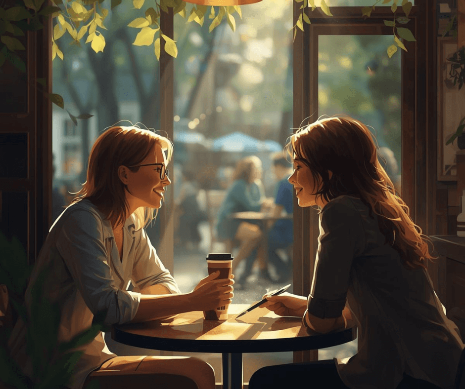 Bewusstes Miteinander und Selbstreflexion Tiefere Gespräche